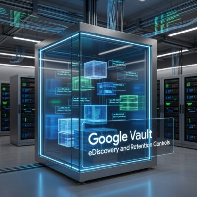 Google Vault, eDiscovery, and Retention Controls