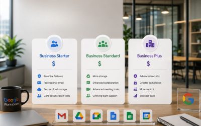 Google Workspace Business Starter vs Standard vs Plus