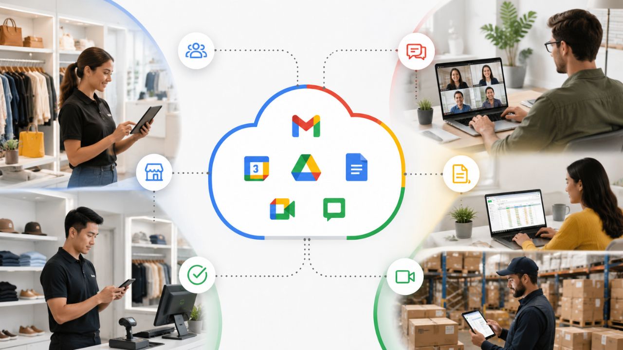 Google Workspace for Retail Business Communication (1) Google Workspace for Retail Business Communication