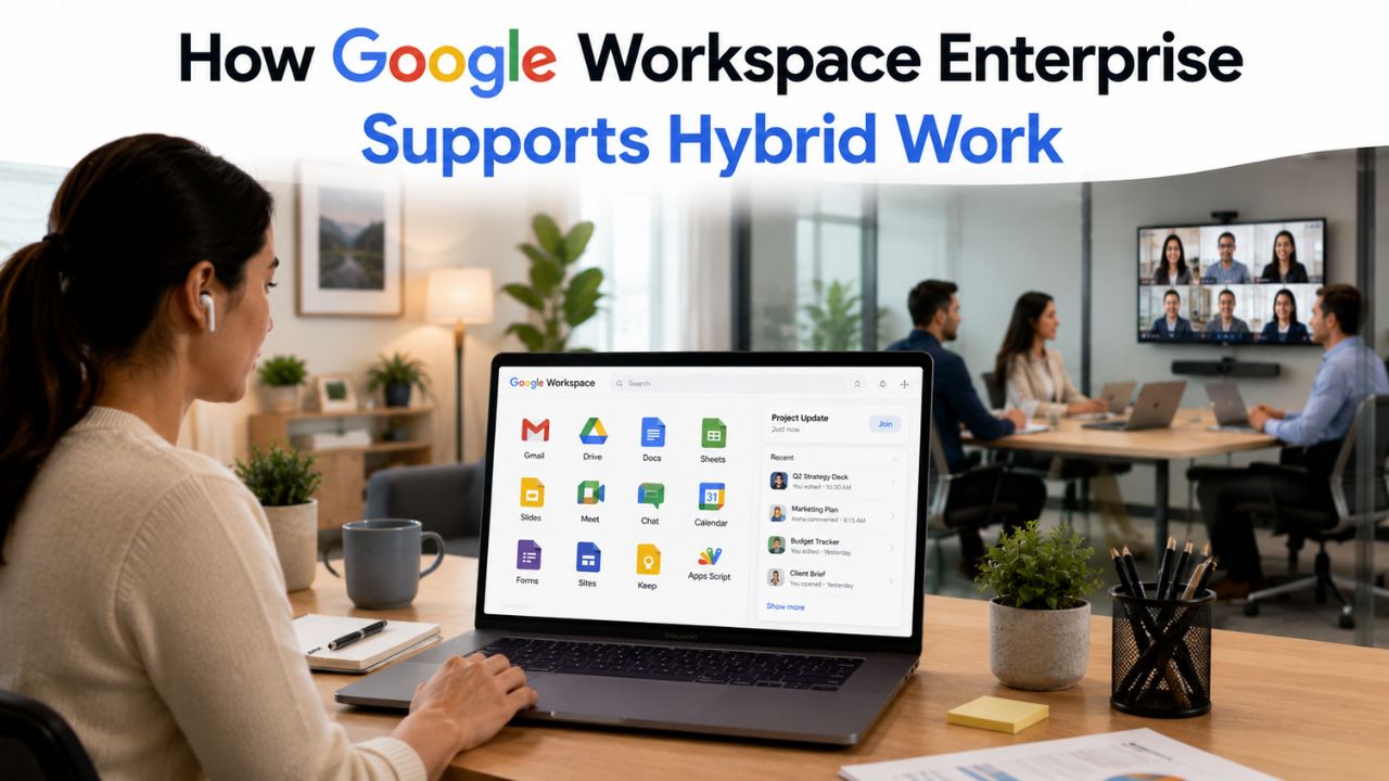 How Google Workspace Enterprise Supports Hybrid Work (1) How Google Workspace Enterprise Supports Hybrid Work