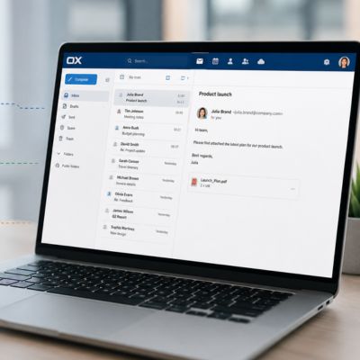 OX App Suite's tiered mailbox model
