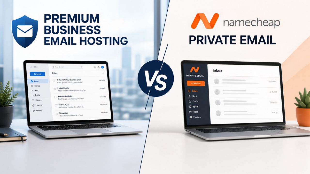 Premium Business Email Hosting vs Namecheap Private Email Premium Business Email Hosting vs Namecheap Private Email