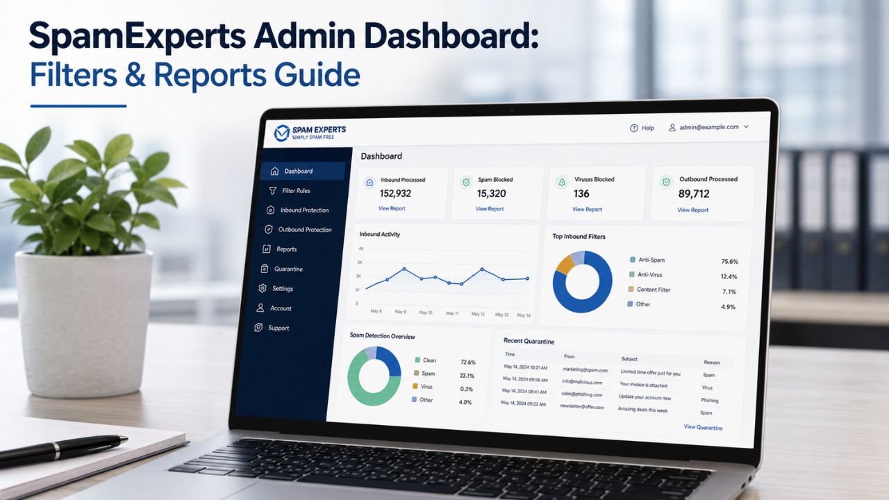 SpamExperts Admin Dashboard Filters & Reports Guide SpamExperts Admin Dashboard: Filters & Reports Guide
