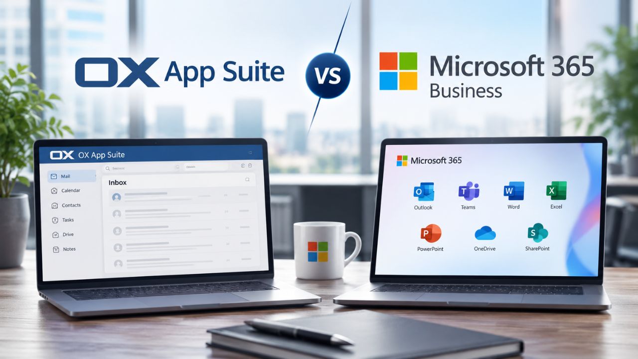 done- OX App Suite vs Microsoft 365 Business done- OX App Suite vs Microsoft 365 Business